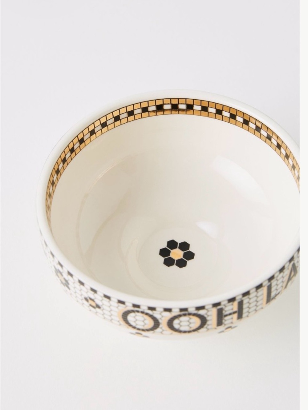 NWT Anthropologie Bistro Tile ‘Ooh La La' Nut Bowl - Picture 2 of 12